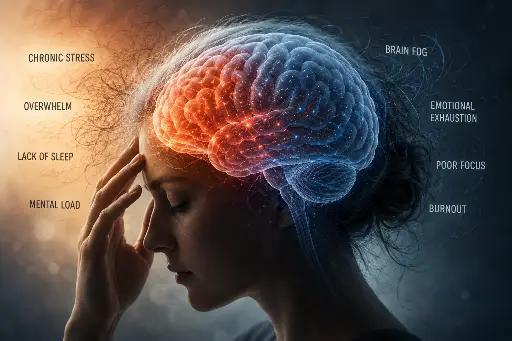 فرسودگی شغلی و استرس این تغییرات را مغز شما ایجاد می نمایند
